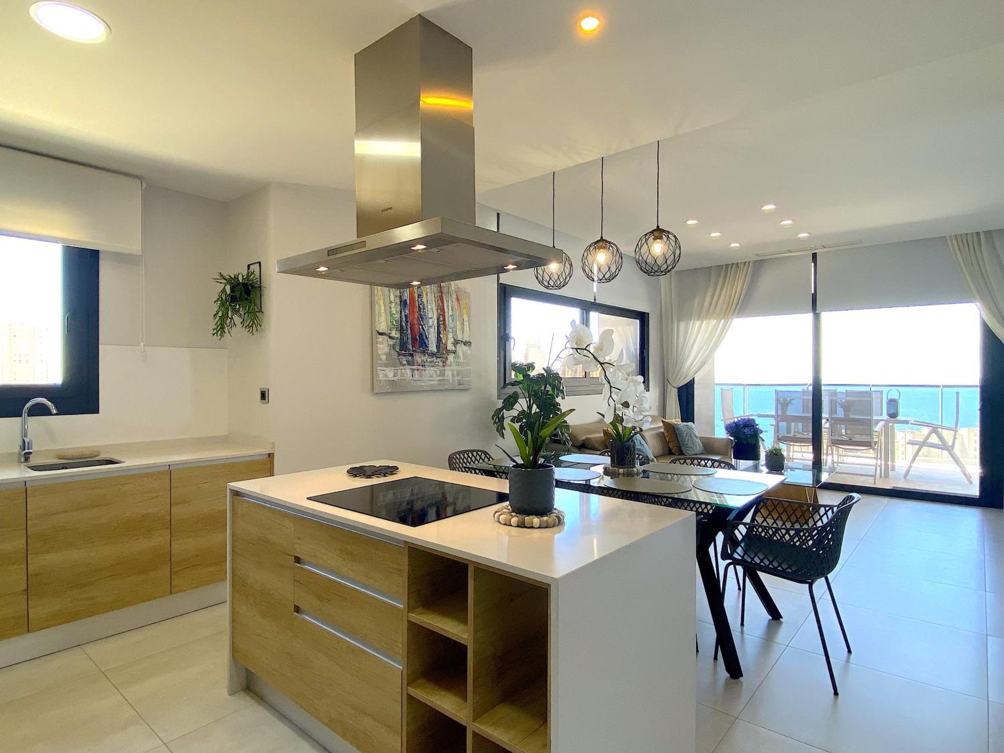 Lujoso Apartament Con Impresionantes Vistas Al Mar 베니돔 외부 사진