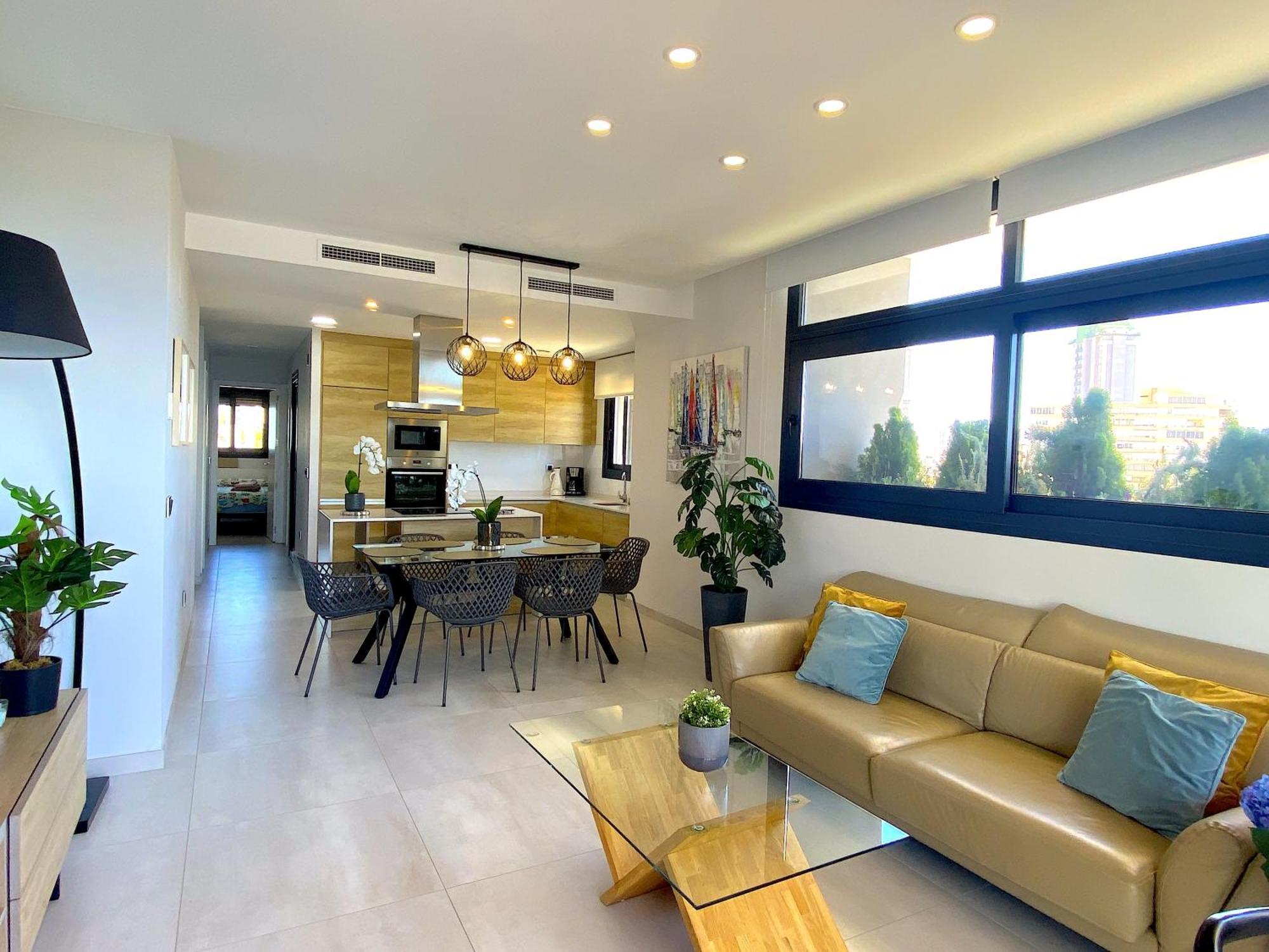 Lujoso Apartament Con Impresionantes Vistas Al Mar 베니돔 외부 사진