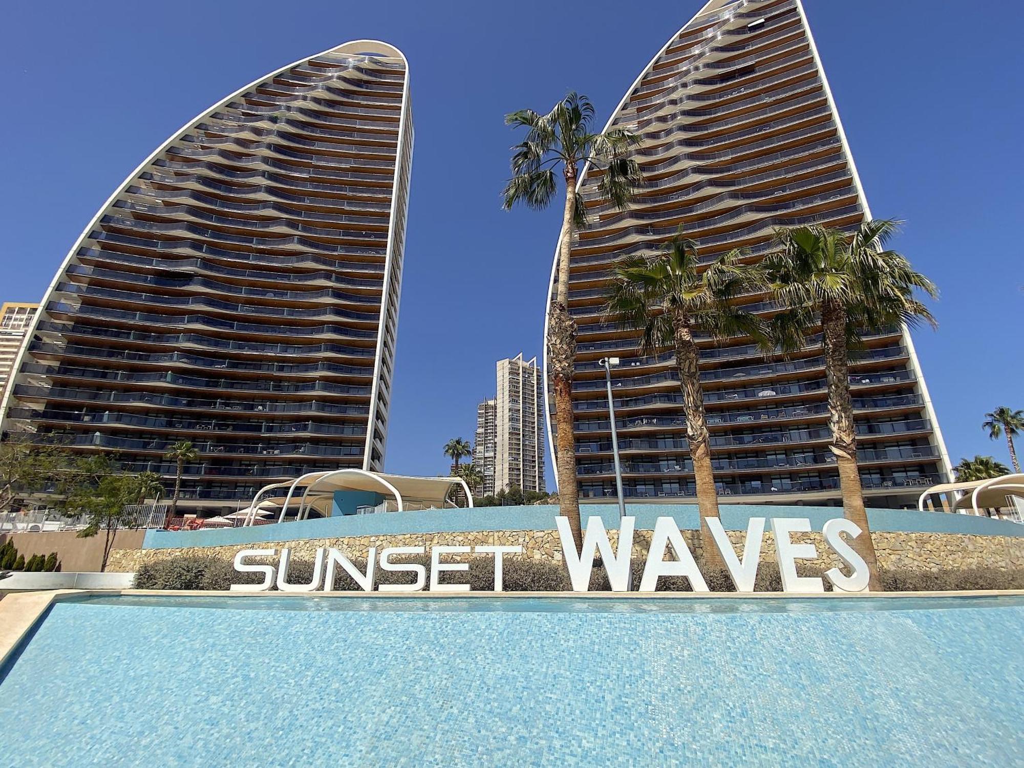 Lujoso Apartament Con Impresionantes Vistas Al Mar 베니돔 외부 사진